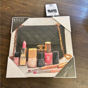 Design District Hand Embellished Canvas Art